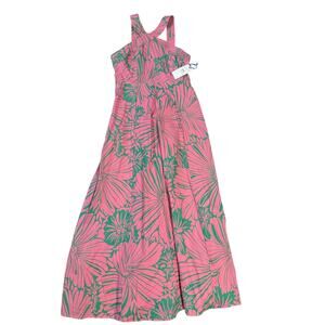 Southern Tide anniston petal paradise maxi dress small NEW